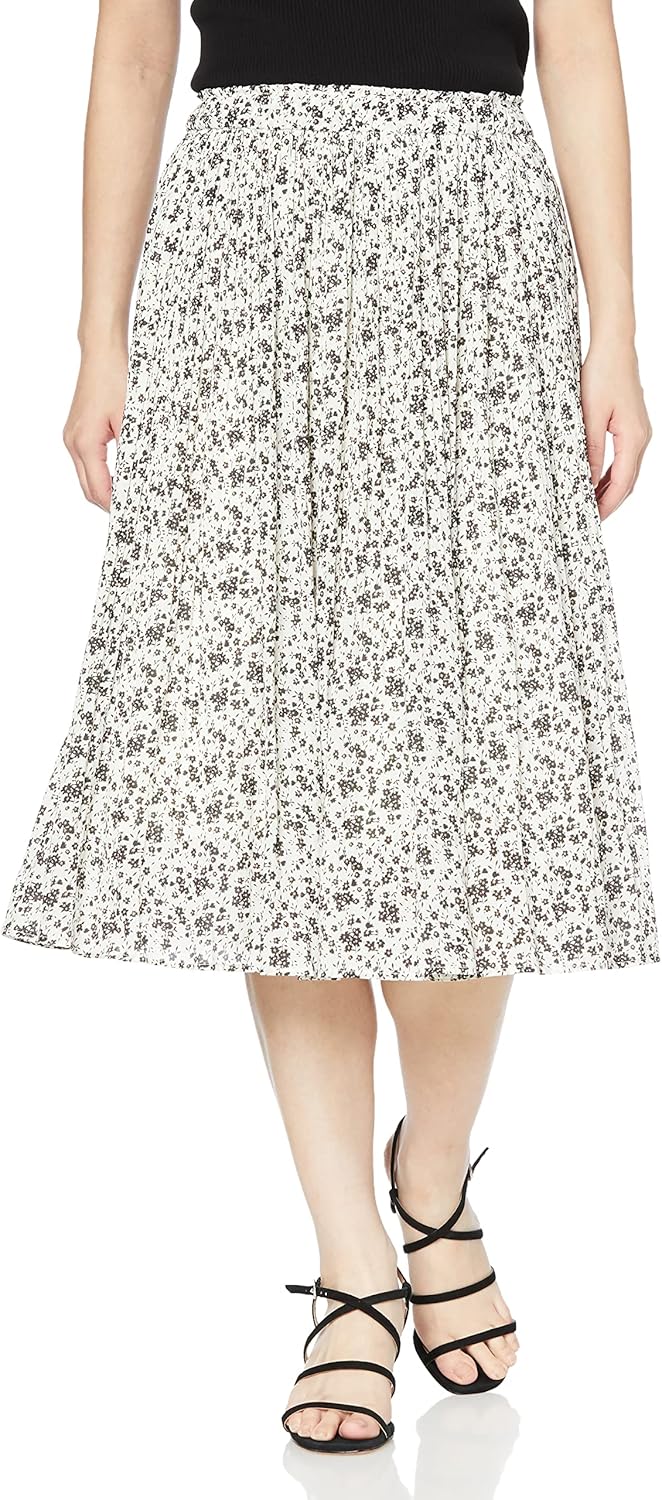 Lope Picnic GDC13160 Women's Airy Pleated Skirt, Add New Colors, Choose Length