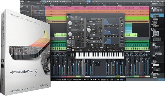 Studio One 3 Professional Upgrade from Studio One Artist 3 (License Code + Quick Start)
