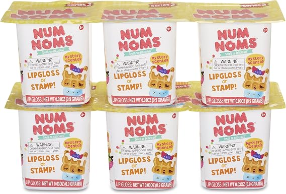 Num Noms Series 2 Mystery Packs - Assortment of 6, No Bundle