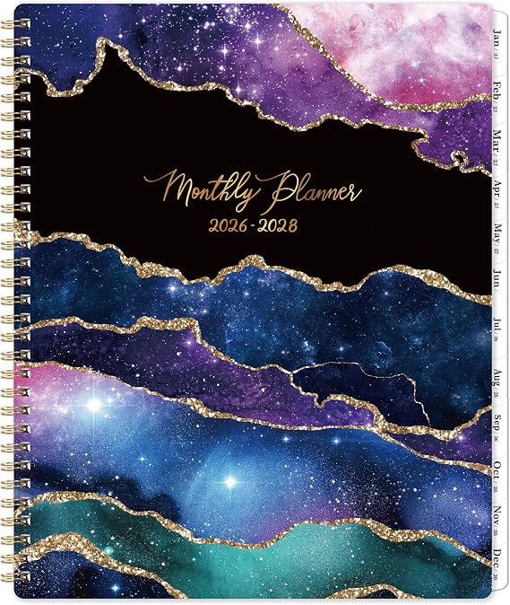 Monthly Planner 2026-2028 - 2 Year Planner 2026-2028, Jul.2026 - Jun.2028