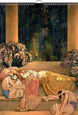 2026 Wall Calendar [12 pages 8x12] MAXFIELD PARRISH Vintage Posters Art Illustrations