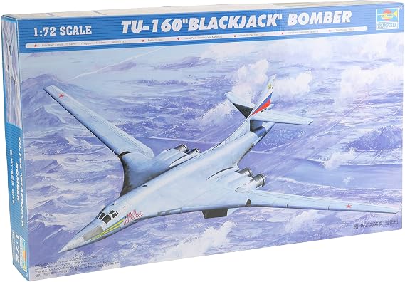 Trumpeter 1/72 Russian Tu160 Blackjack Bomber