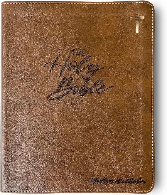 Hand Lettered and Laser Engraved NIV Journaling Bible, Personalized Gift, Custom Name Engraving Available