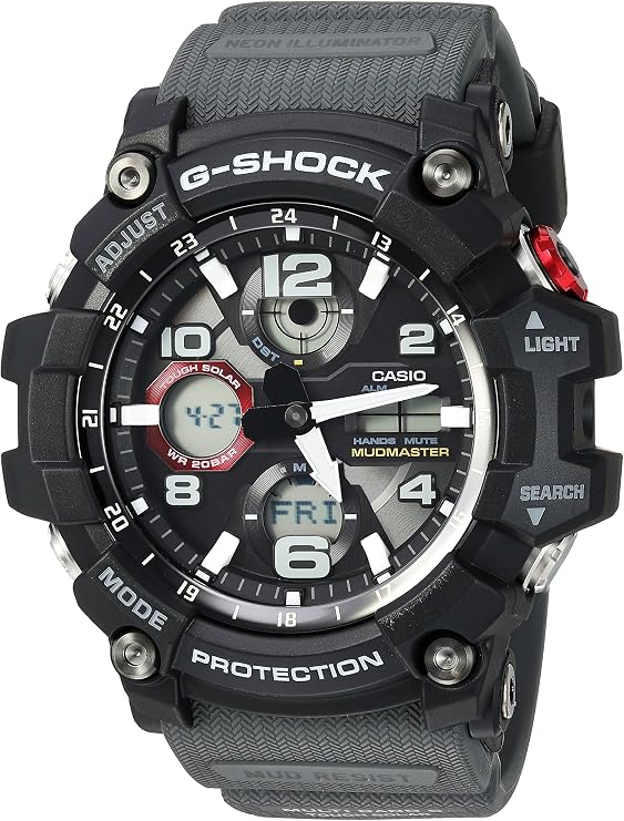 Casio Gショック メンズ クオーツ 樹脂製カジュアルウォッチ ブラック モデル： GWG-100-1A8CR