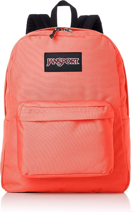 JanSport Black Label Superbreak Backpack - Lightweight School Bag | Orange Fade
