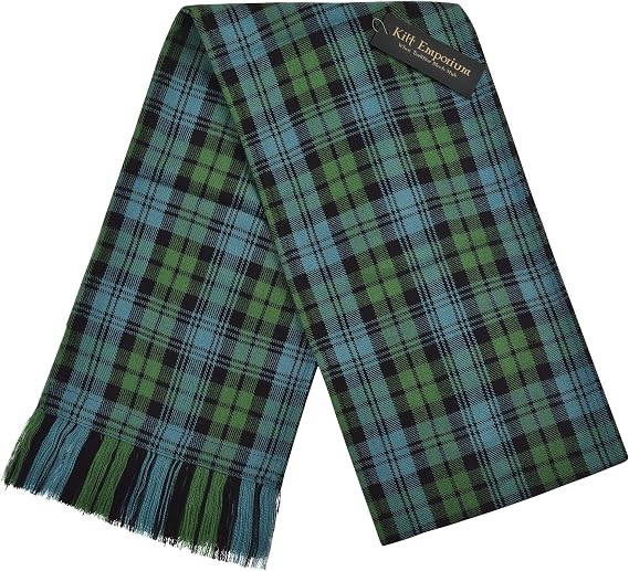 Women's Tartan Sash Scottish Highland Clan Sashes for Ladies - Full Size L90 x W10.5 - Premium Plaid