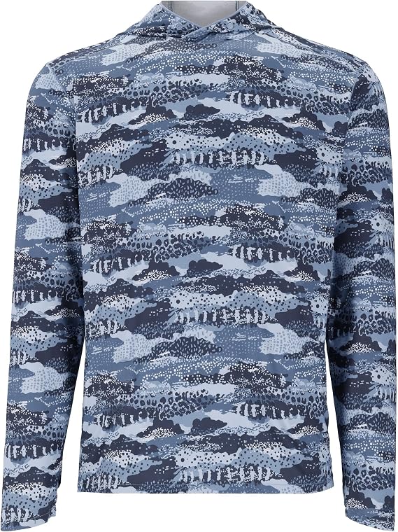 Simms M'S BUGSTOPPER SOLARFLEX HOODY SHRD SELVEDGE S