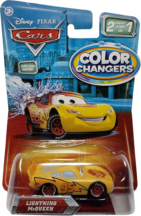 Disney / Pixar CARS Movie 155 Die Cast Cars Color Changers Lightning McQueen