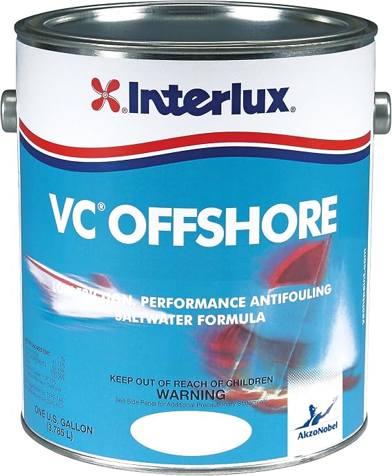 Interlux V116/1 VC Offshore Antifouling Paint - Blue, Gallon