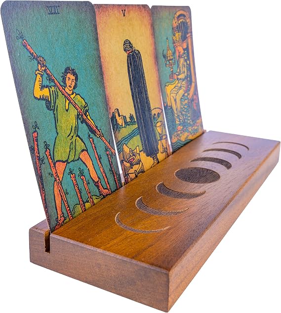 Tarot Card Holder Stand, Gifts for Witches, Tarot Card Display, Altar Decor