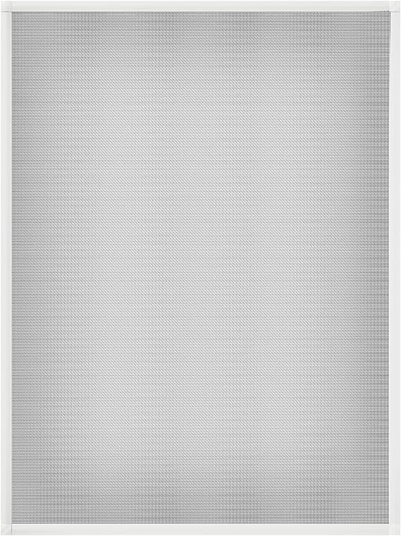 Amig - Sliding Mosquito Net for Windows - White Aluminium and Grey Fibreglass Mesh - Adjustable and Cuttable - Quick Installation on Window Frame - 70 x 130 cm