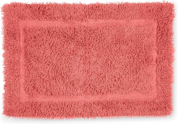 Martex Ringspun Bath Rug, 20" x 30", Coral