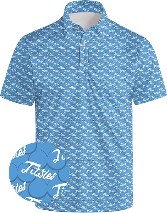Mens Golf Shirts Golf Polo Shirts for Men Short Sleeve Polo Shirts Golf Gifts