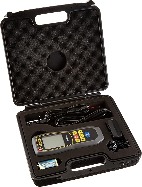 General Tools CIH20DL Hot Wire Data Logging Anemometer with Cfm/Cmm & 8: 1 Irt Thermometer