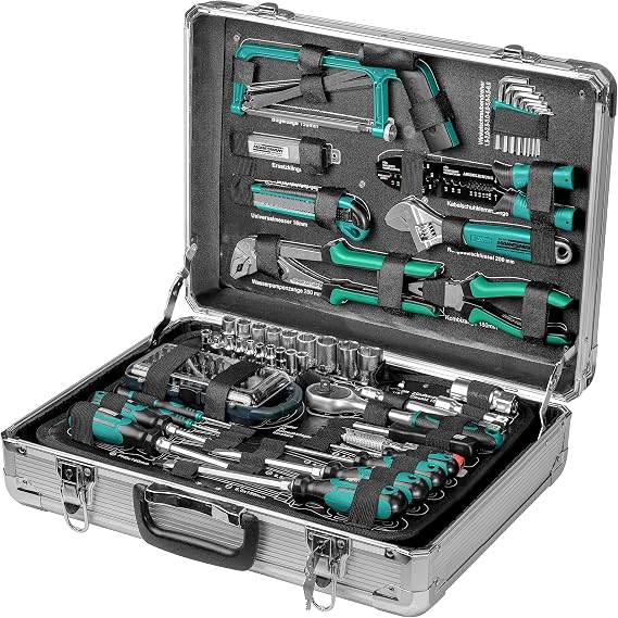 Mannesmann Professional Tool Kit (124 Pieces)