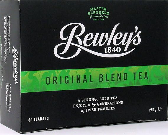 Bewley's Original Blend Tea Bags, 8.8 Ounce | Handpicked Leaves from Kenya, Rwanda and Assam Deliver a Rich Golden Brew with Robust, Smooth Flavor for Any Time of Day.